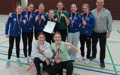 U14-Handballerinnen der DBS gewinnen die Bronzemedaille bei den Hessenmeisterschaften